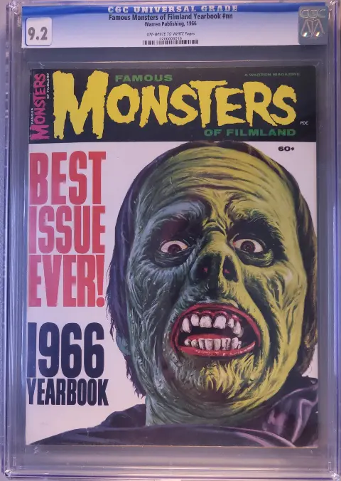 Famous Monsters of Filmland 1966 Yearbook — Front