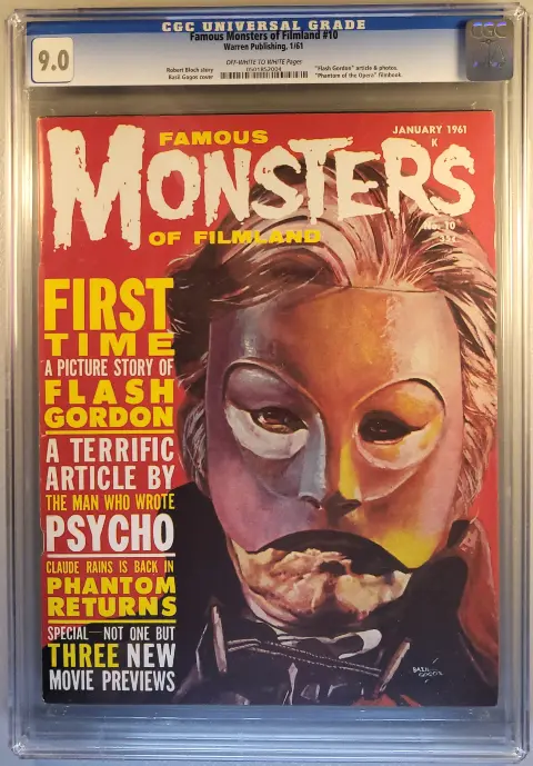 Famous Monsters of Filmland #10 — Front