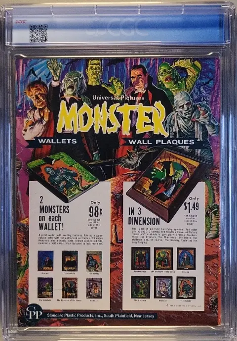 Famous Monsters of Filmland 1965 Yearbook — Back Cover