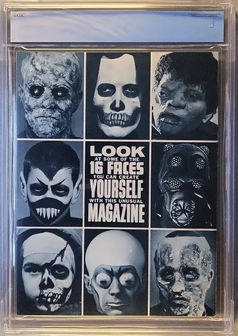 Famous Monsters of Filmland Makeup Special — Back Cover