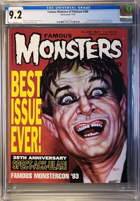 Famous Monsters of Filmland 200 Yearbook — Front