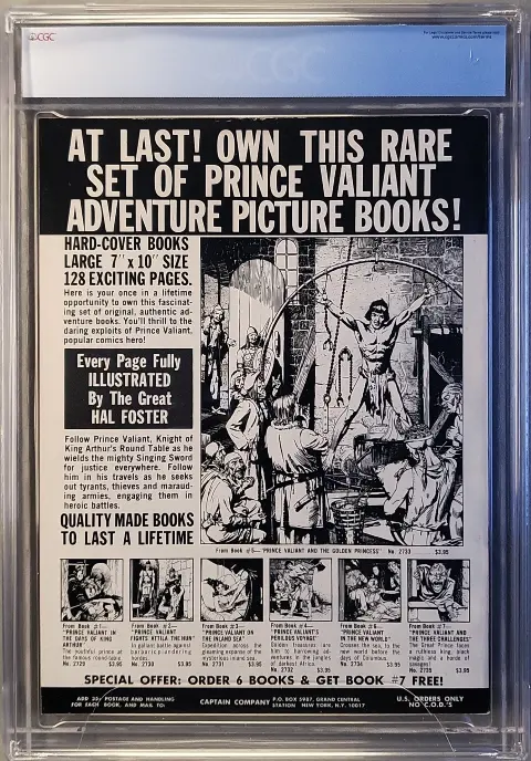 Famous Monsters of Filmland 1970 Yearbook — Back Cover