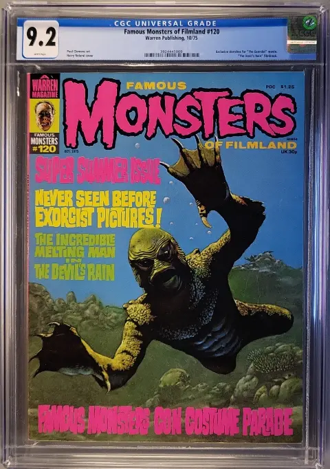 Famous Monsters of Filmland #120 — Front