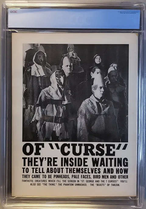 Famous Monsters of Filmland #13 — Back Cover