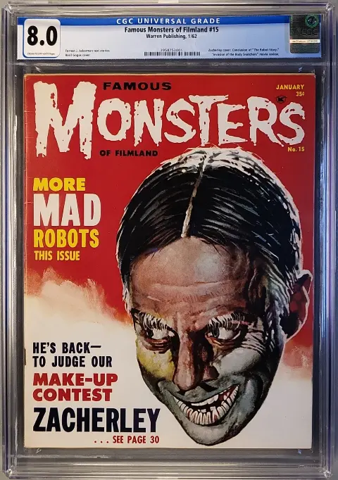 Famous Monsters of Filmland #15 — Front