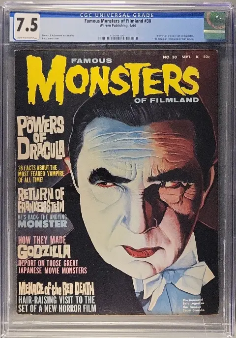 Famous Monsters of Filmland #30 — Front