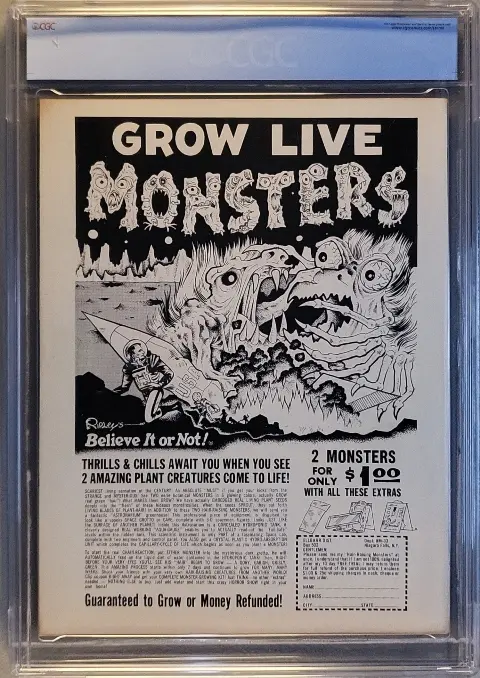 Famous Monsters of Filmland #32 — Back Cover
