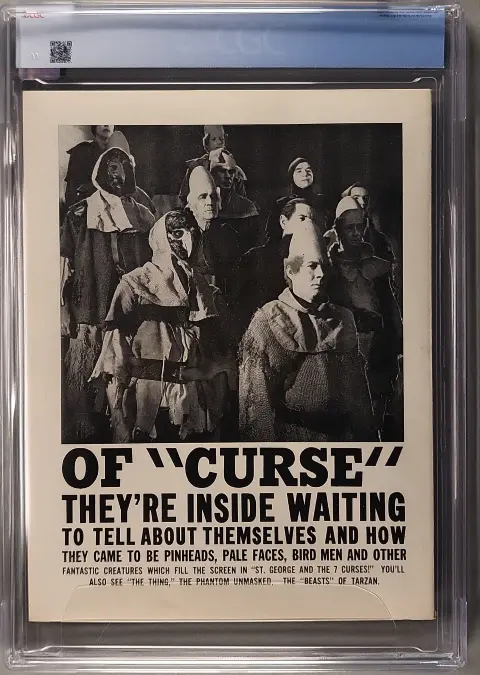 Famous Monsters of Filmland #13 — Back Cover