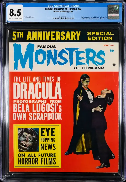 Famous Monsters of Filmland #22 — Front